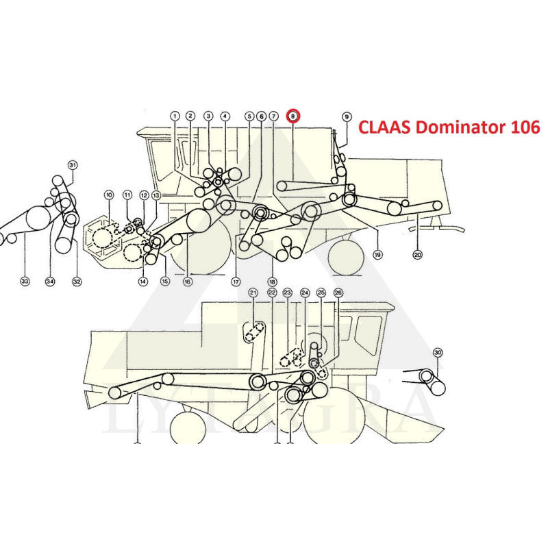 GATES 1401401 (B-5330)SIKSNA
