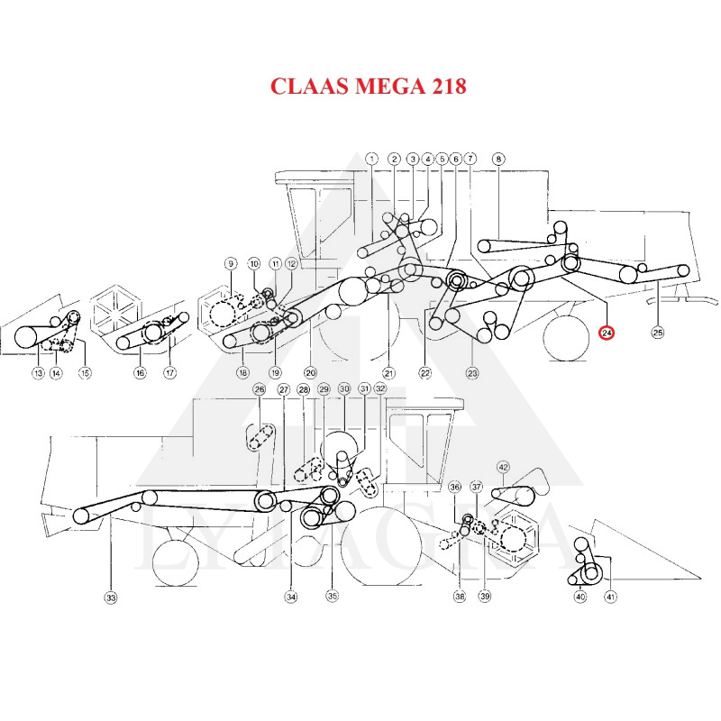 GATES 1454323 (20-12.5-2950)SIKSNA