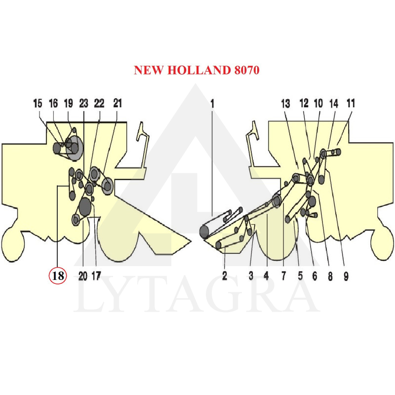 GATES 0302251(C-3300) SIKSNA