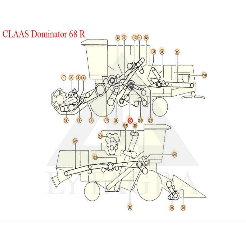 GATES 1410210 (32-2575) SIKSNA