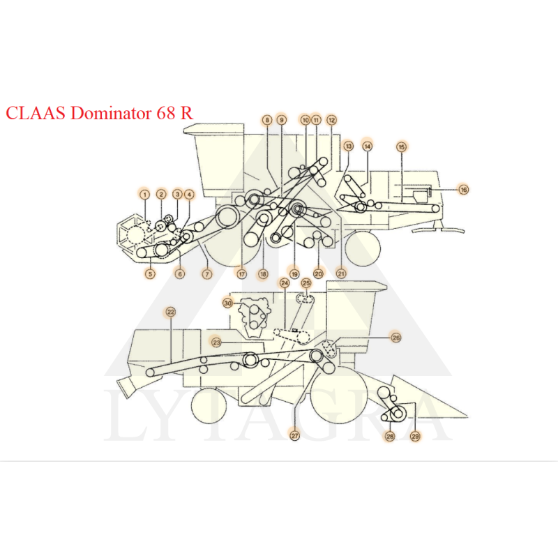 GATES 1423389 (2HB-4650)SIKSNA