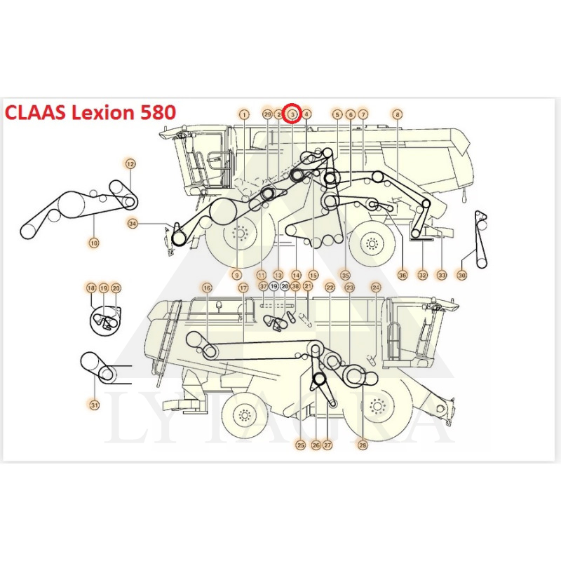 GATES 1499431(7HB-3300) SIKSNA