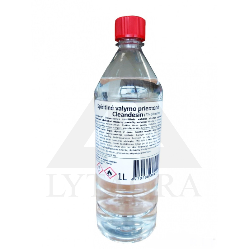 SPIRTA DEZINF.LĪDZEKLIS VIRSMĀM CLEANDESIN 0,5L