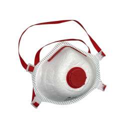 Respirators ar vārstu FFP3 A8, 5 gab.