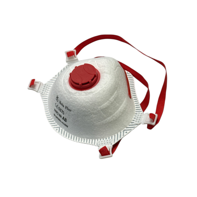 Respirators ar vārstu FFP3 A8, 5 gab.