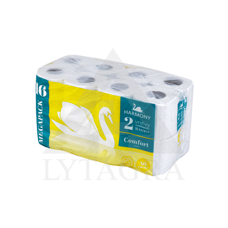 TUALETES PAPĪRS  16VNT HARMONY COMFORT
