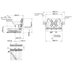 STF003 SĒDEKLIS PVC