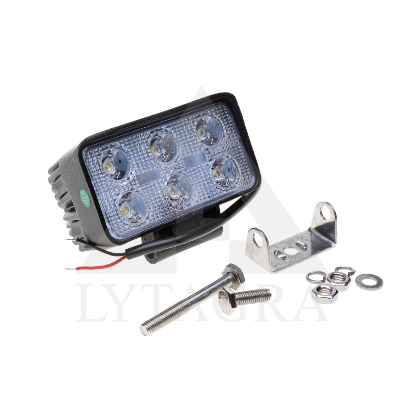 453701046 LED DARBA LUKTURIS 18W 6X3W PLATS STARS