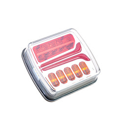 453707002 LED LUKTURIS 12/24V 4F, LABĀS PUSES