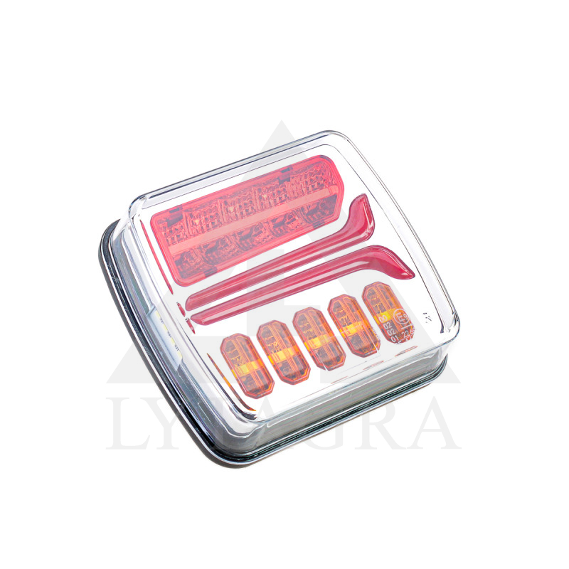 453707002 LED LUKTURIS 12/24V 4F, LABĀS PUSES