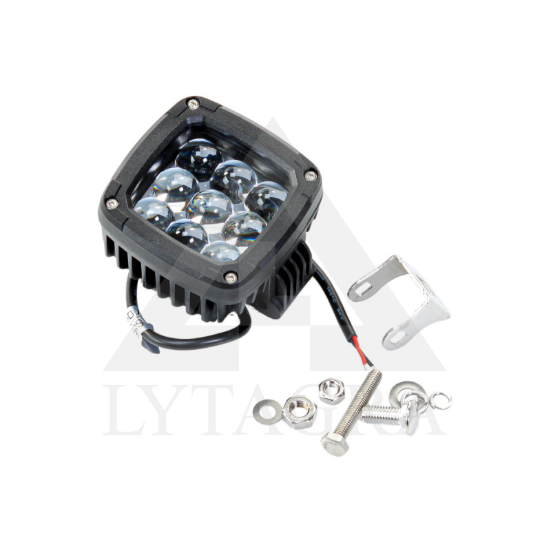 453701119 LED LUKTUR.PAP./DARB. 27W  9x3W/,ZILS