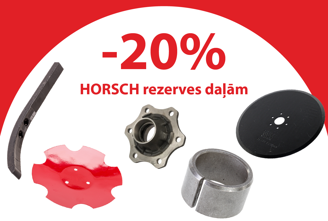 Horsch Rezerves daļām -20%