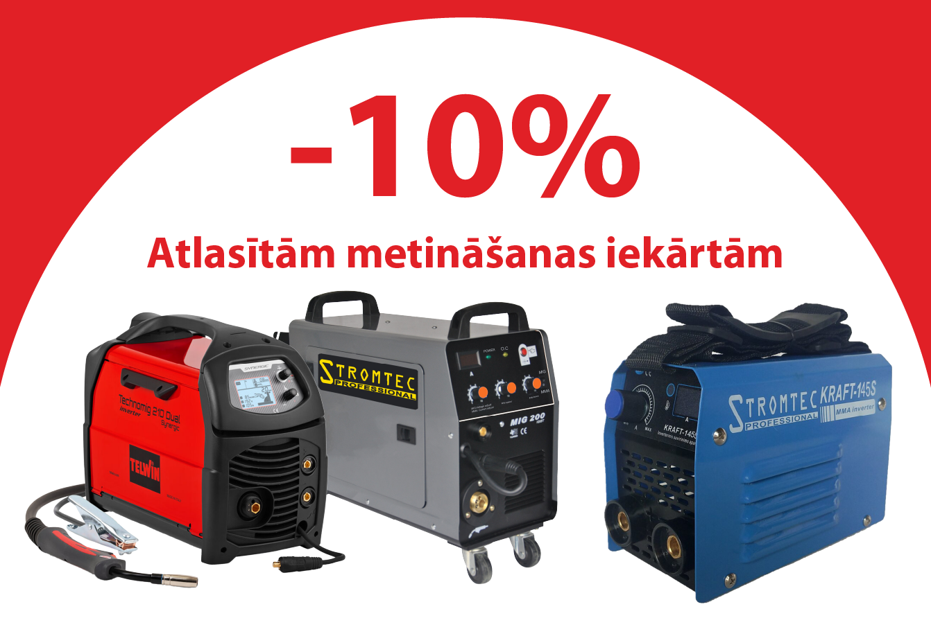 Atlasītām metināšanas iekārtām