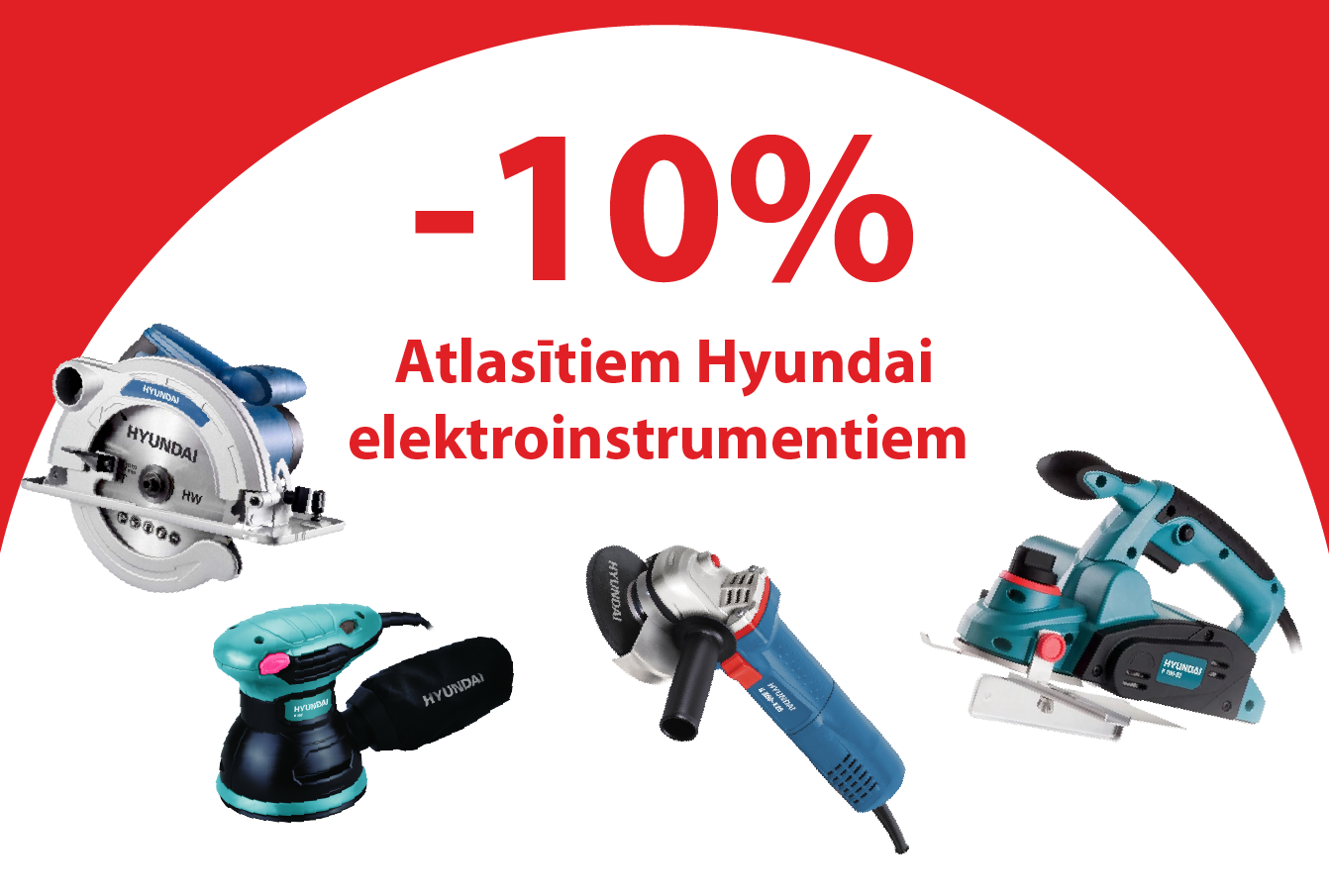 Atlasītiem Hyundai elektroinstrumentiem līdz -10%
