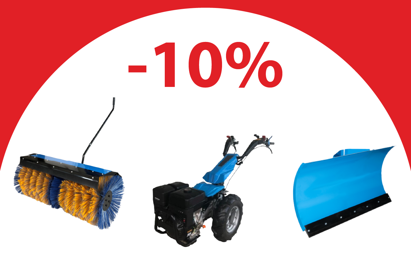 Motoblokiem un piederumiem