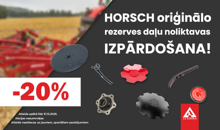 Horsch Rezerves daļas